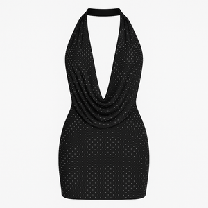 The Lexi Halter Mini Dress