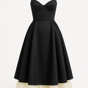 The Ella Sweetheart Midi Gown