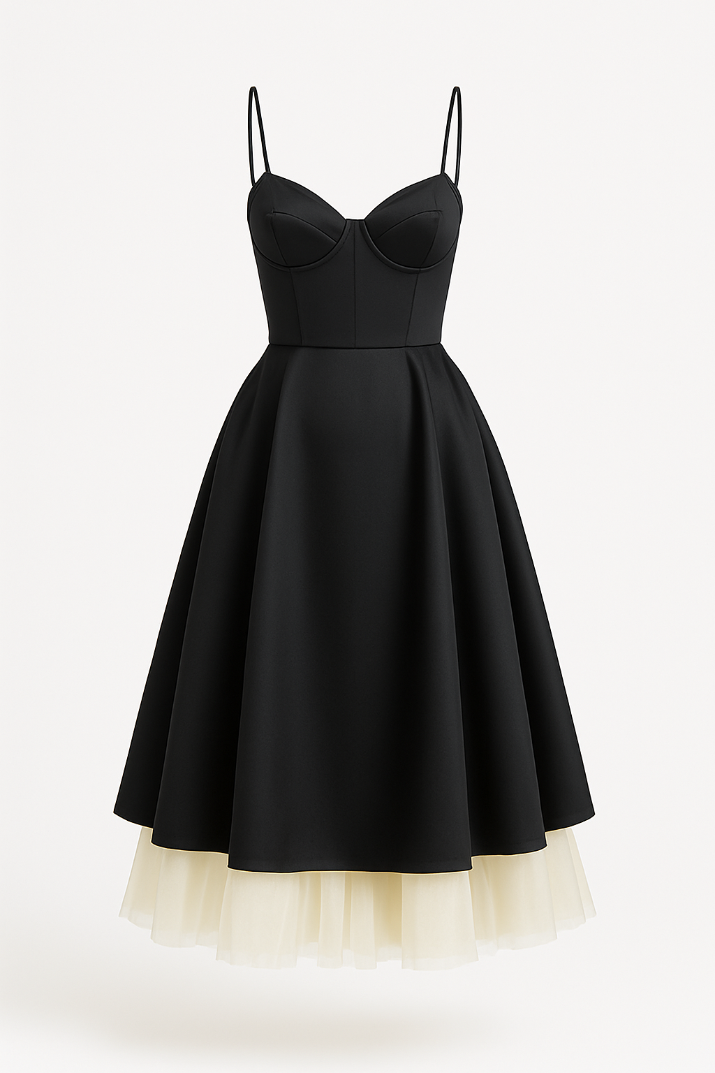 The Ella Sweetheart Midi Gown