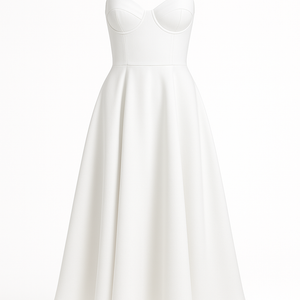 The Ella Sweetheart Midi Gown