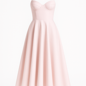 The Ella Sweetheart Midi Gown
