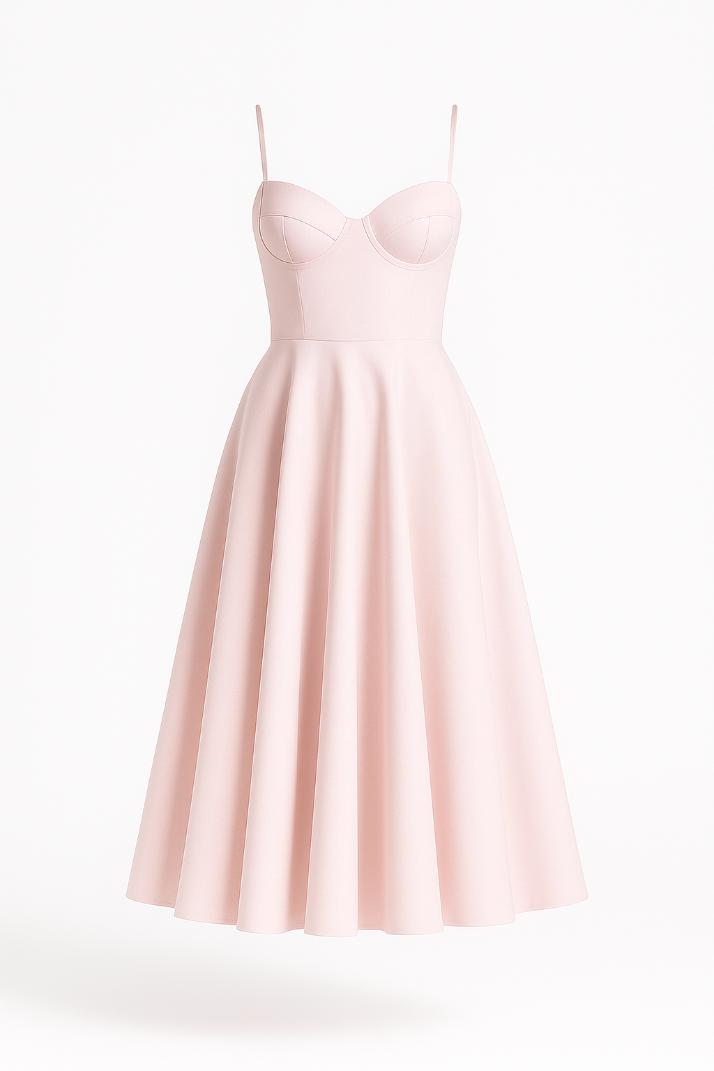 The Ella Sweetheart Midi Gown