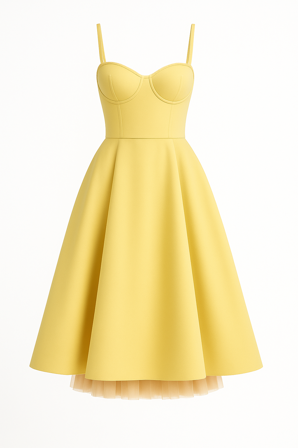 The Ella Sweetheart Midi Gown