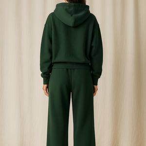 THE LOUNGE SET – HOODED & WIDE LEG