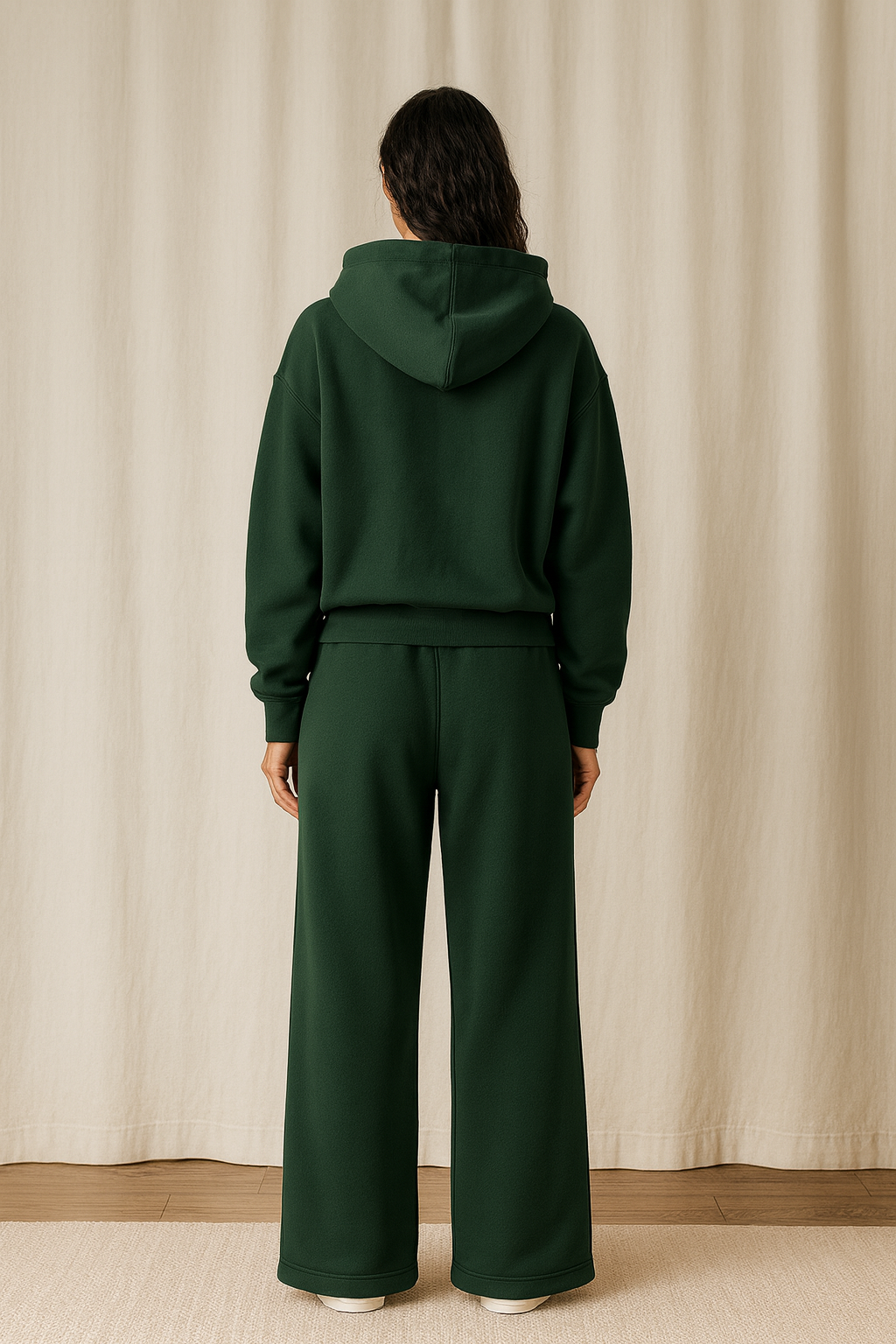 THE LOUNGE SET – HOODED & WIDE LEG