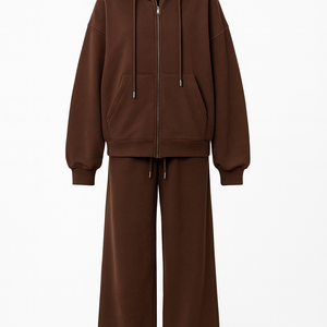 THE LOUNGE SET – HOODED & WIDE LEG