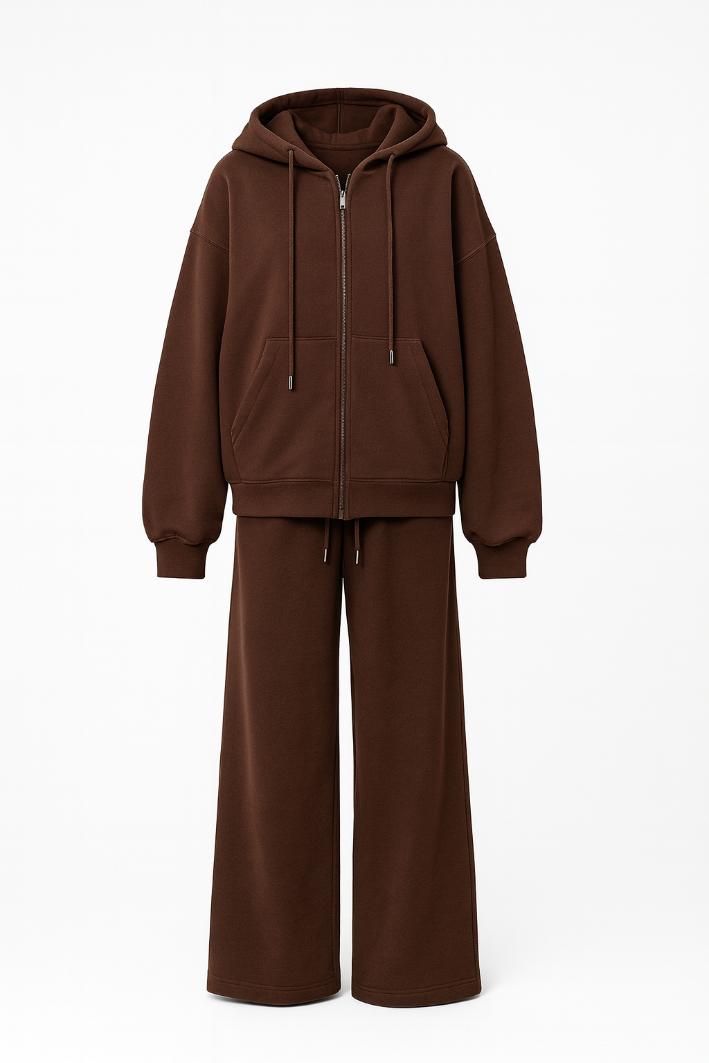 THE LOUNGE SET – HOODED & WIDE LEG