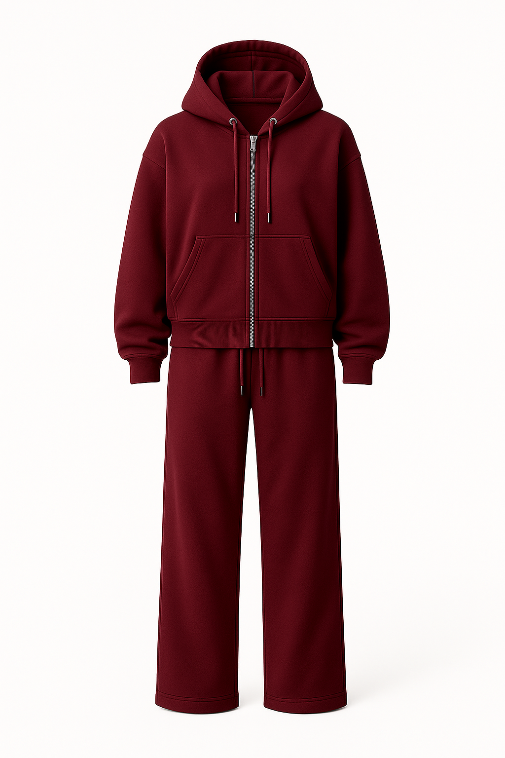 THE LOUNGE SET – HOODED & WIDE LEG