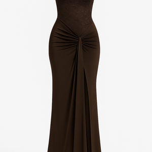 THE VESPER SHEER LACE MAXI