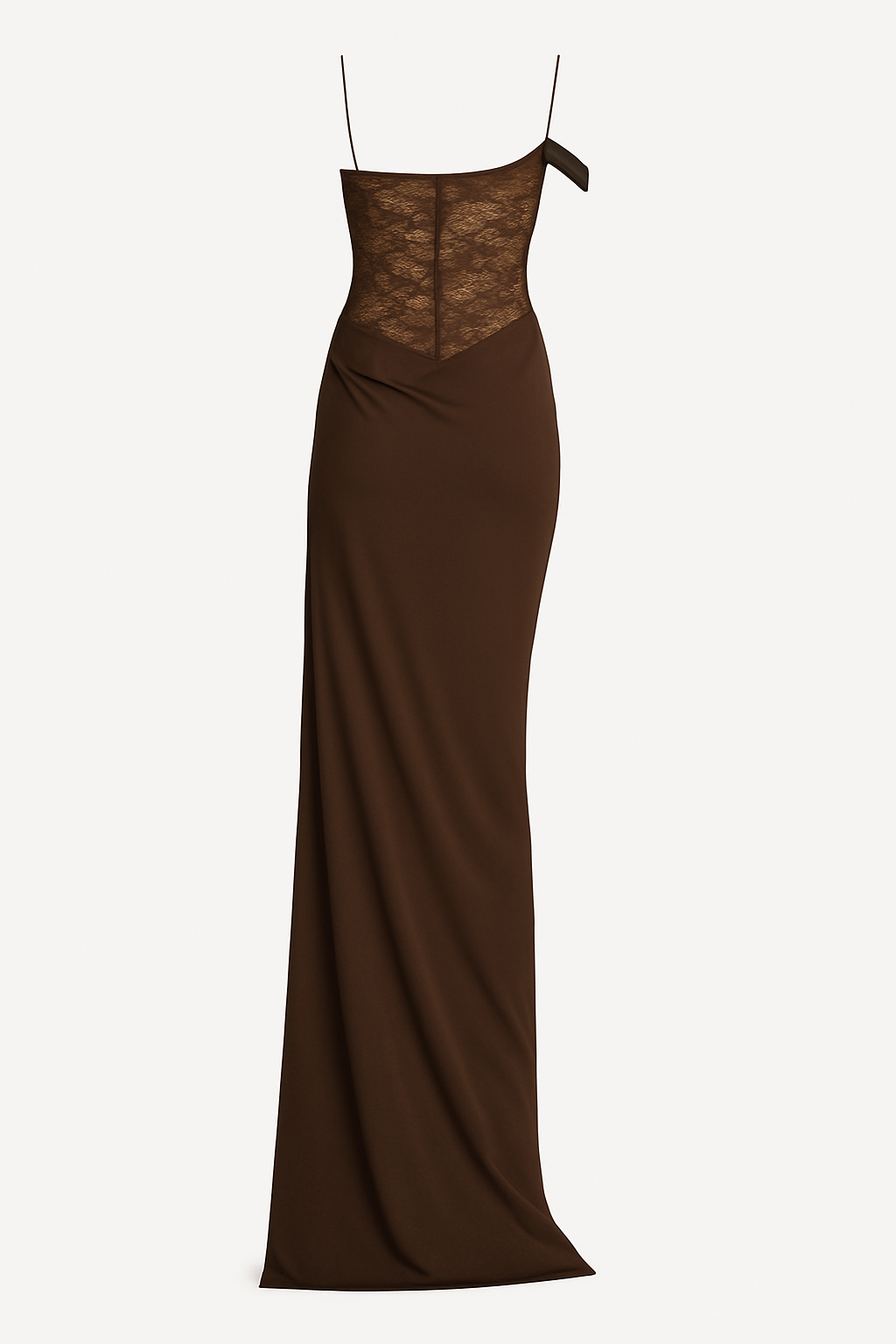 THE VESPER SHEER LACE MAXI