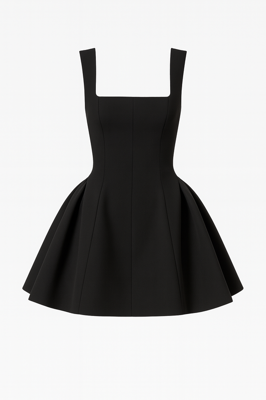 THE LUNA SQUARE-NECK MINI