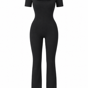 Amaya Open Back Flare Jumpsuit