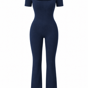 Amaya Open Back Flare Jumpsuit