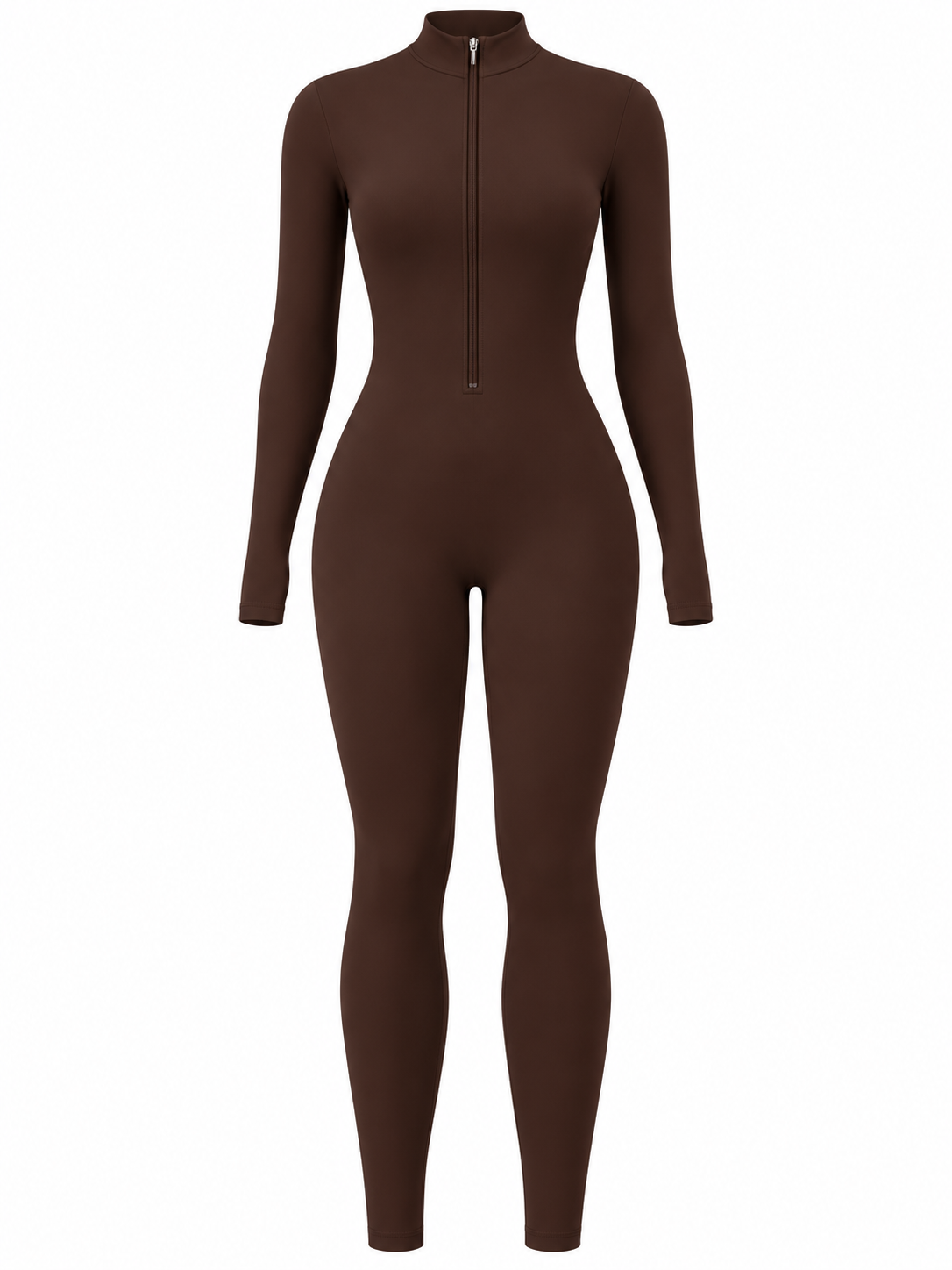Winter Fleece-gefütterter Yoga-Overall Langarm Warm