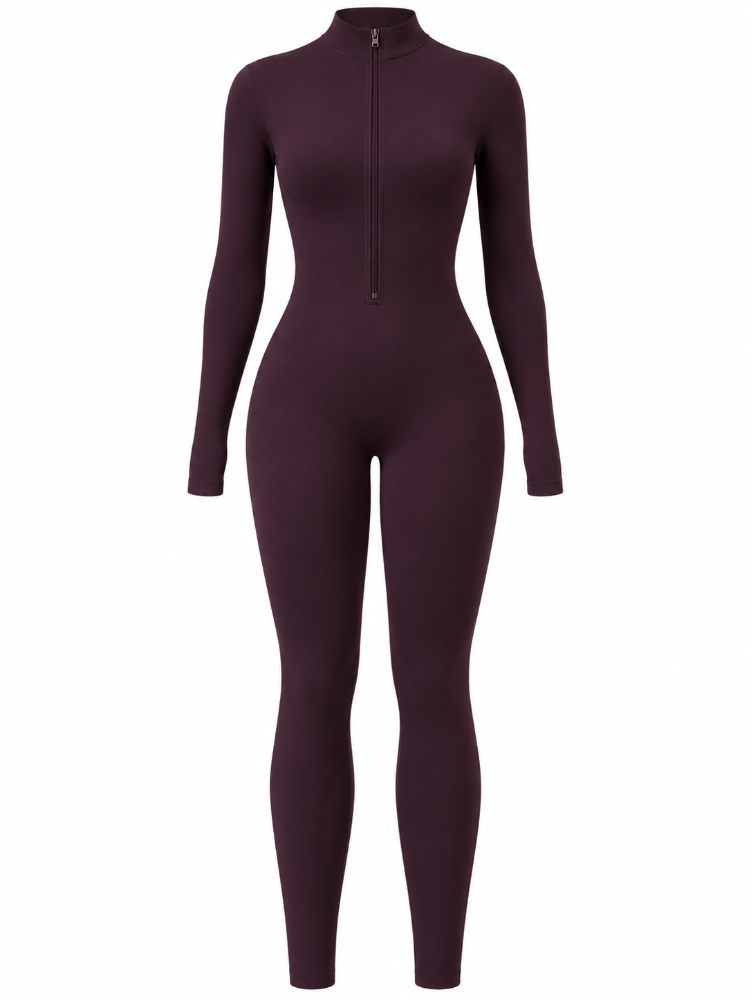 Winter Fleece-gefütterter Yoga-Overall Langarm Warm