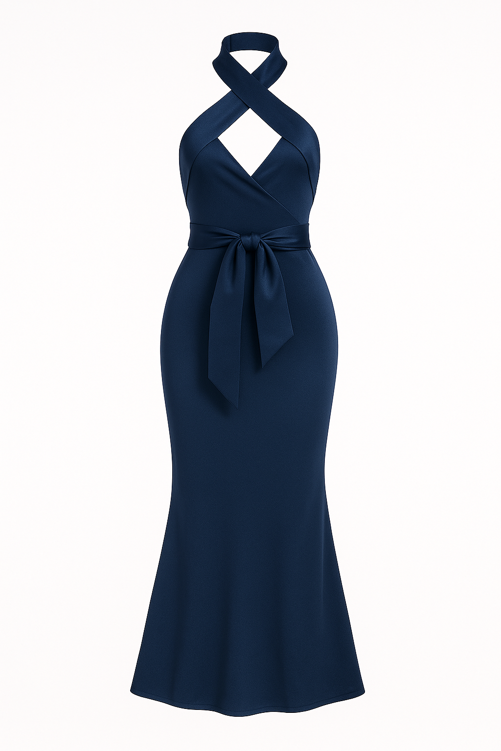 The Jolie Halter Backless Maxi