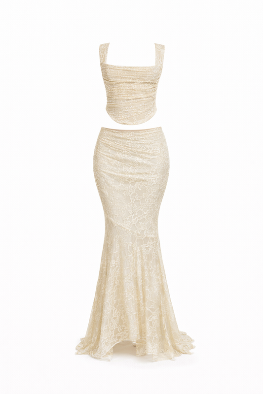 Riviera Ruched Two-Piece Set