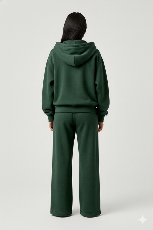 THE LOUNGE SET – HOODED & WIDE LEG