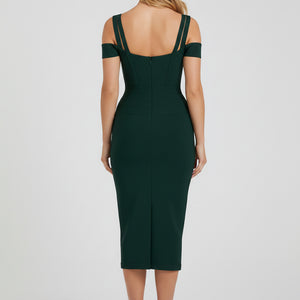 THE VERONA SCULPTED BANDAGE DRESS