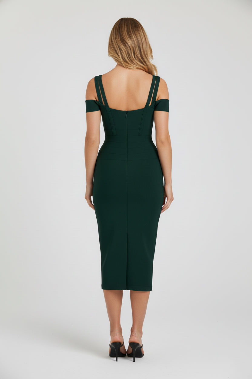 THE VERONA SCULPTED BANDAGE DRESS