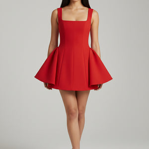 THE LUNA SQUARE-NECK MINI