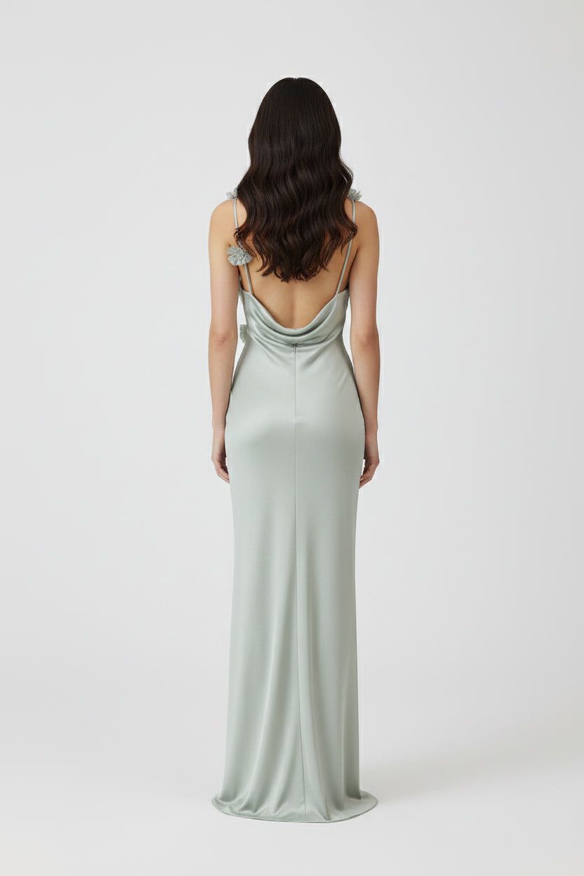 Elan Backless Slip Gown