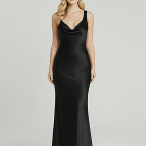 The Serena Open Back Gown