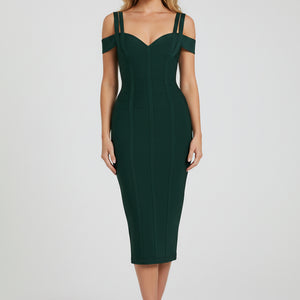THE VERONA SCULPTED BANDAGE DRESS