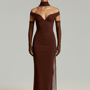 The Capri Scarf Gown