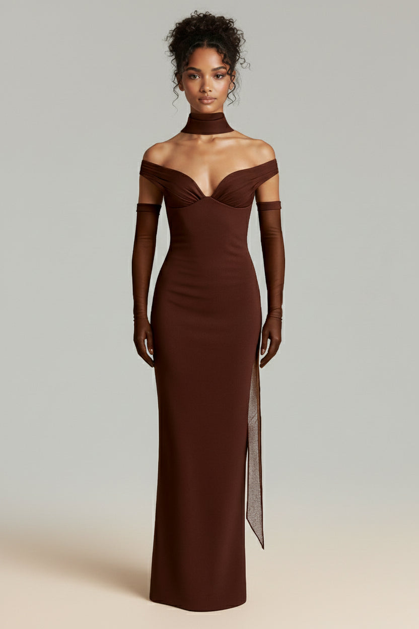 The Capri Scarf Gown