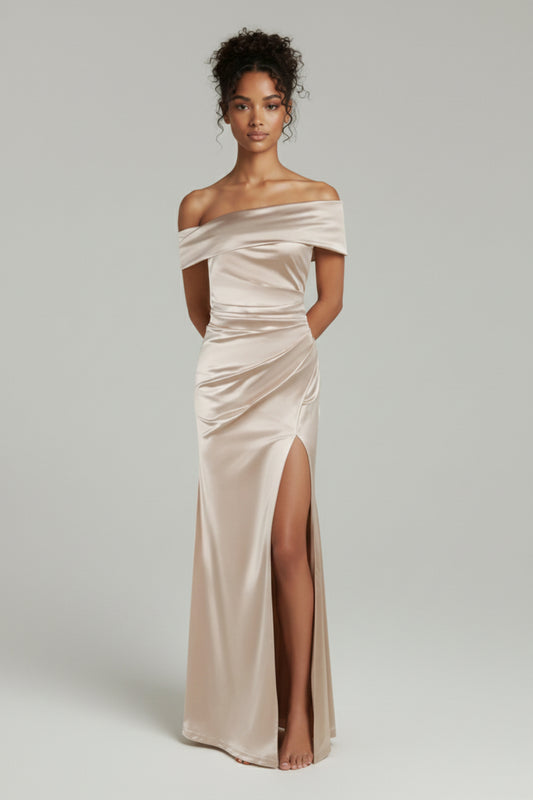 Vivienne Satin Gown