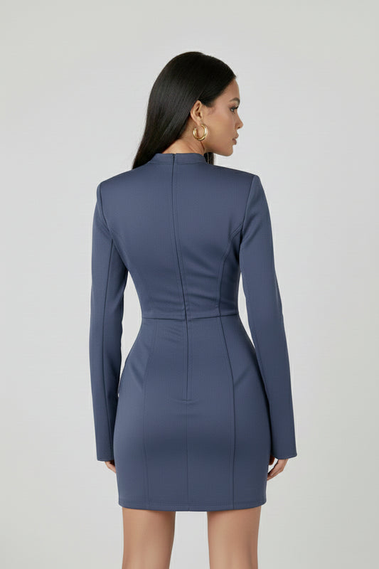 Nadia Sculpted Mini Dress