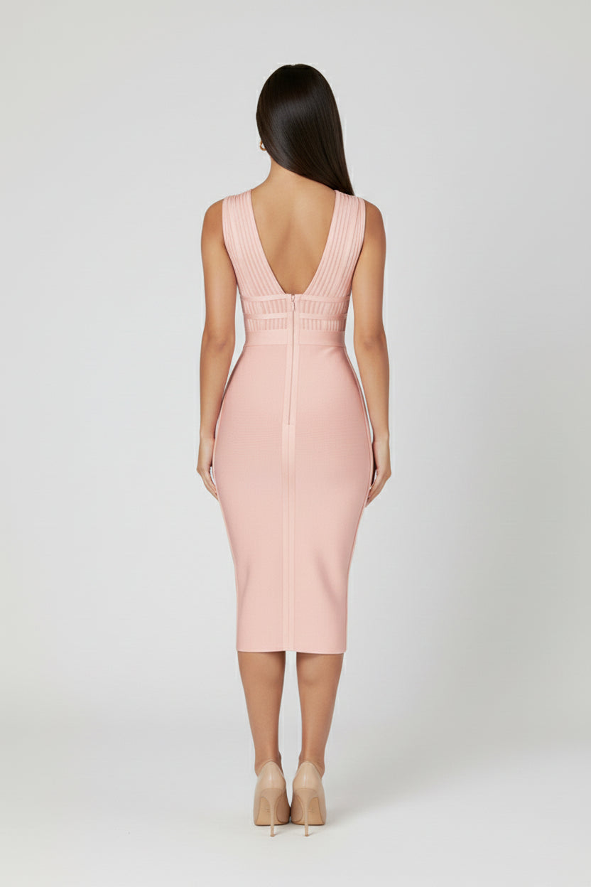 Zahara Bandage Midi Dress