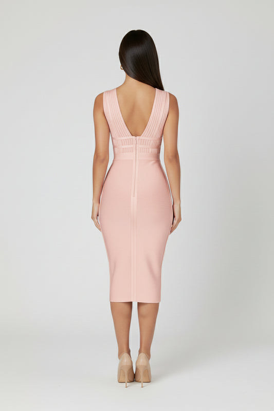 Zahara Bandage Midi Dress