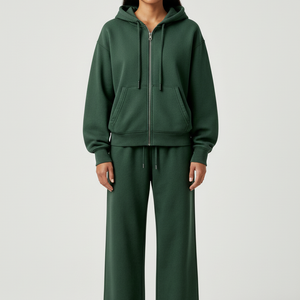 THE LOUNGE SET – HOODED & WIDE LEG