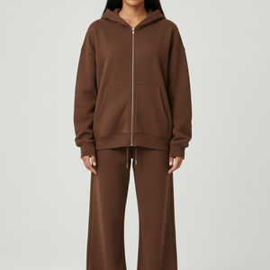 THE LOUNGE SET – HOODED & WIDE LEG