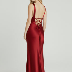 The Serena Open Back Gown