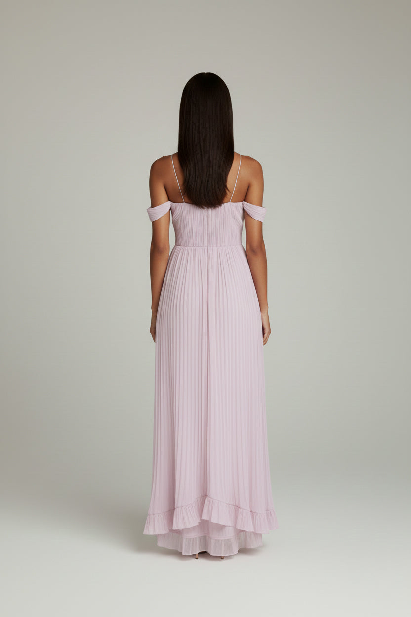 Faye Ruffled Irregular Dress