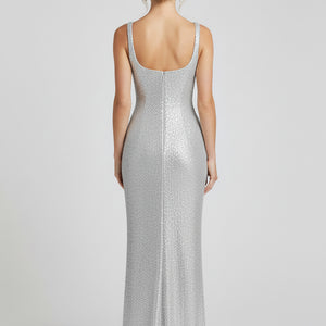 THE CELESTE SEQUIN SLIP DRESS
