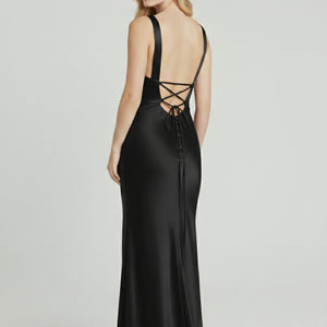 The Serena Open Back Gown
