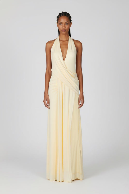 Athena Draped Gown