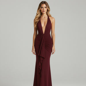 Seraphina Halter Gown