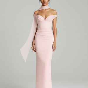 The Capri Scarf Gown