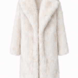 ARIA COAT — Longline Faux Fur Winter Coat