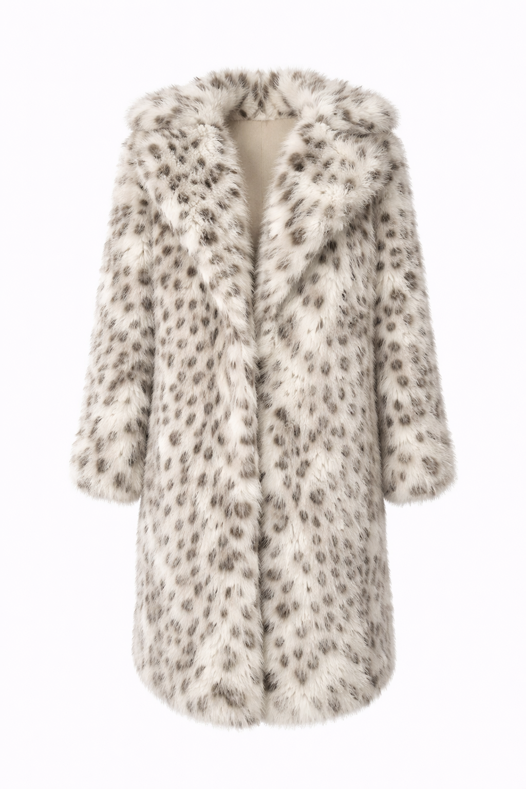 ARIA COAT — Longline Faux Fur Winter Coat