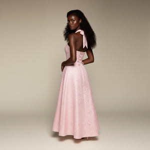 Sofia Halter Midi  Dress