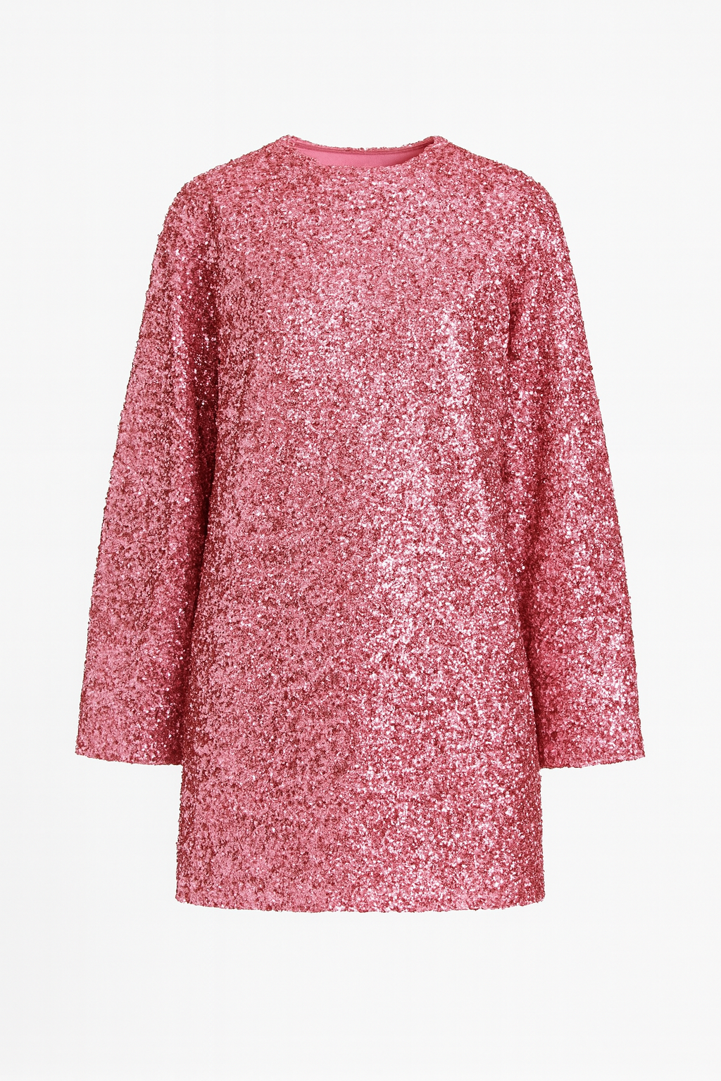 The “Elena” Sequined Bow-Back Mini  Dress