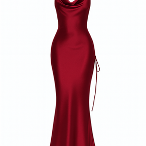 The Serena Open Back Gown