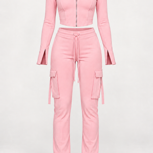 Contour Cargo — Pink ghost mannequin