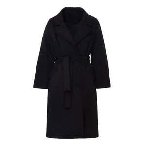 Elara Belted Long Coat